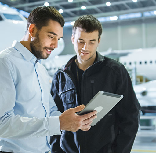 Support engineering for the aeronautics industry